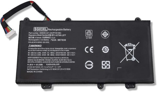 HP SG03XL Original Genuine High Quality Laptop Battery ( 6 months Warranty) - Image 2