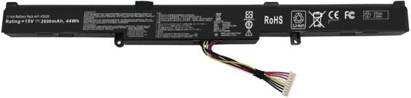 A41-X550E Battery Asus X450 X450E X450J X450JF X550-E X751M X750J X750JA A450J A450JF A450E F450E Replacement Laptop Battery [3 Months Warranty] - Image 3