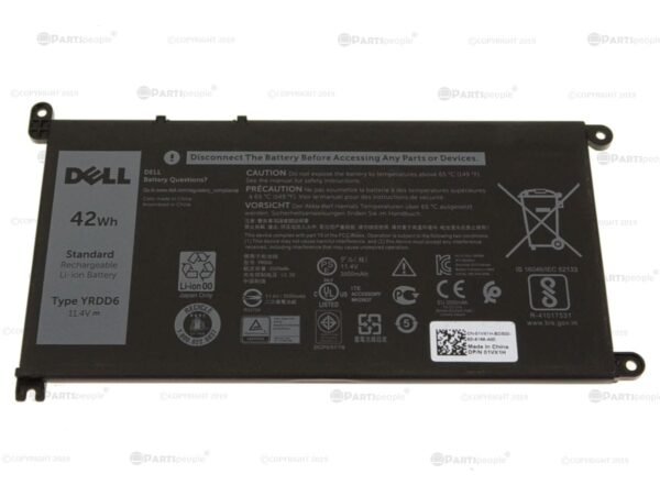 Dell YRDD6 Genuine Original Laptop Battery ( 6 months Warranty)
