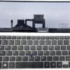 keyboard for Toshiba Portege Z30-A Z30-B Z30T-Z Z30T-B Z30T-C Notebook Computer US Layout P/N: NSK-V10BN Black keyboard, silver frame, with backlight, with pointing