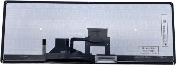 keyboard for Toshiba Portege Z30-A Z30-B Z30T-Z Z30T-B Z30T-C Notebook Computer US Layout P/N: NSK-V10BN Black keyboard, silver frame, with backlight, with pointing - Image 3