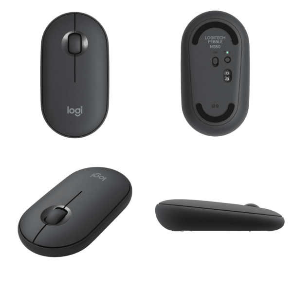 Logitech M350 Wireless Mouse-Graphite - Image 2