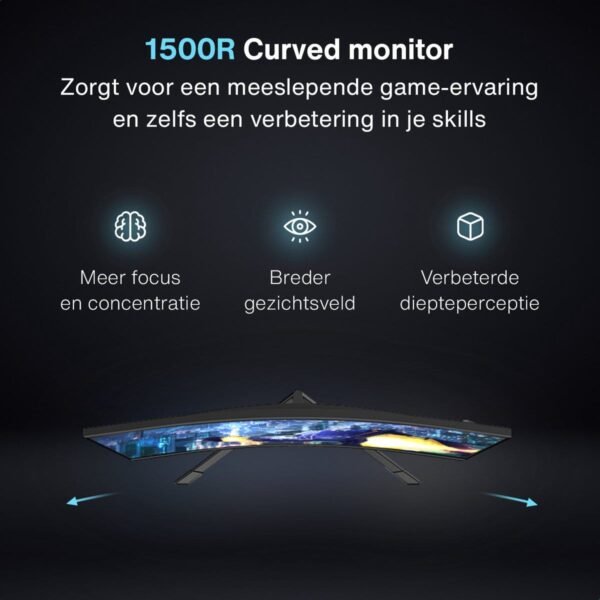 Dahua 27-Inch E230C 165Hz Curved TFT Monitor - Image 6