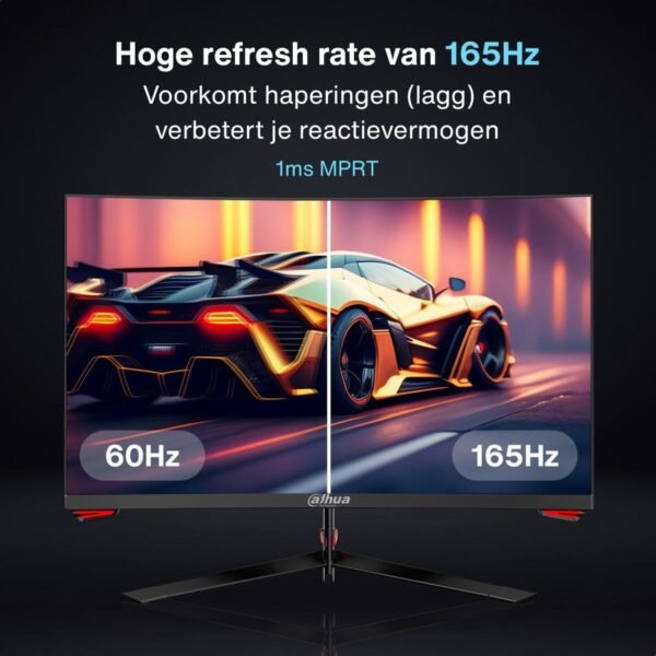 Dahua 27-Inch E230C 165Hz Curved TFT Monitor - Image 8
