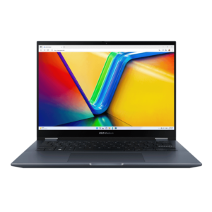 ASUS Vivobook S 14 Flip (TP3402ZA) Core™ i7-12700H 2.3 GHz (24M Cache, up to 4.7 GHz, 6P+8E cores) 16GB Ram 1TB SSD 15.6-inch 2K Touchscreen Display