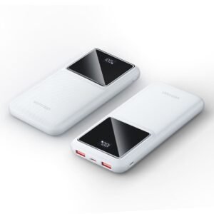 Vention 10000mAh Power Bank (Micro-USB + USB-C + USB-A + USB-A) 22.5W White LED Display Type