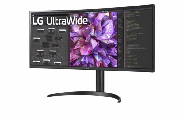LG 34 Inch Curved UltraWide™ QHD (3440 x 1440) Monitor W-34WQ75C - Image 4