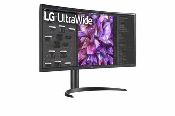 LG 34 Inch Curved UltraWide™ QHD (3440 x 1440) Monitor W-34WQ75C - Image 5