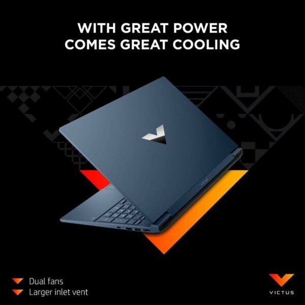 HP Victus Gaming Laptop 15-fa Intel Core i5-12450H 16GB RAM 512GB SSD 15.6 Inch 144Hz Refresh Rate Display 4GB NVIDIA GTX 1650 Graphics Card - Image 7