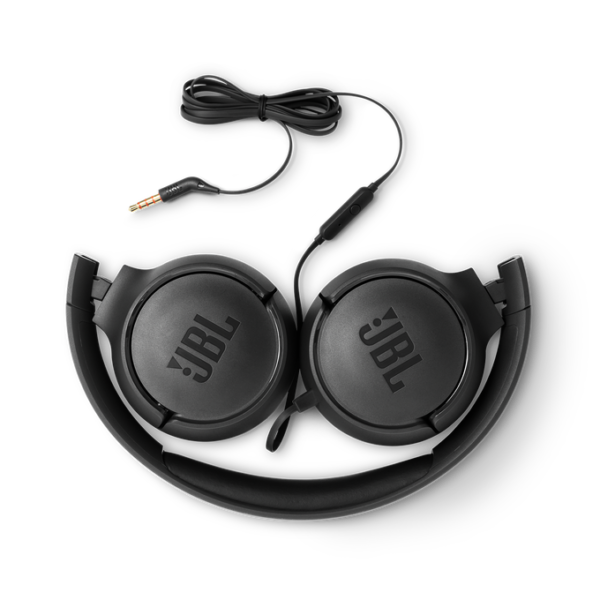 JBL Tune 500 Wired Headphone-Black - Image 6