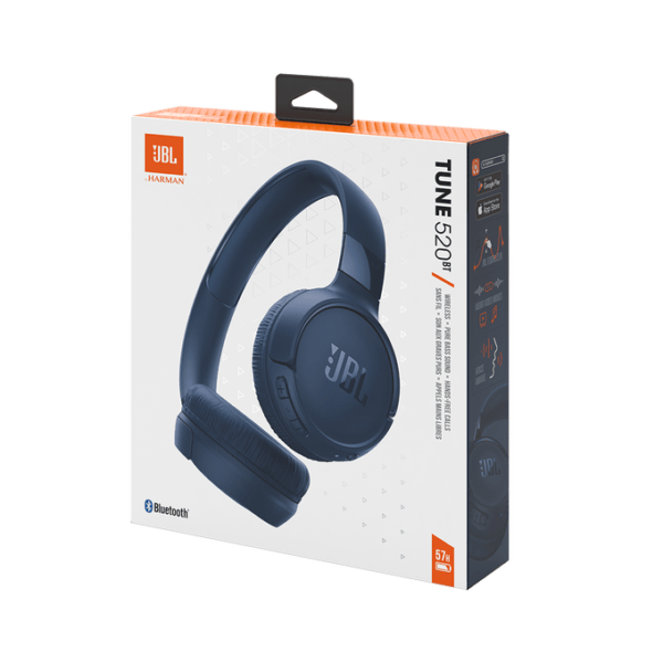 JBL Tune 520BT Bluetooth Headset-Blue - Image 2