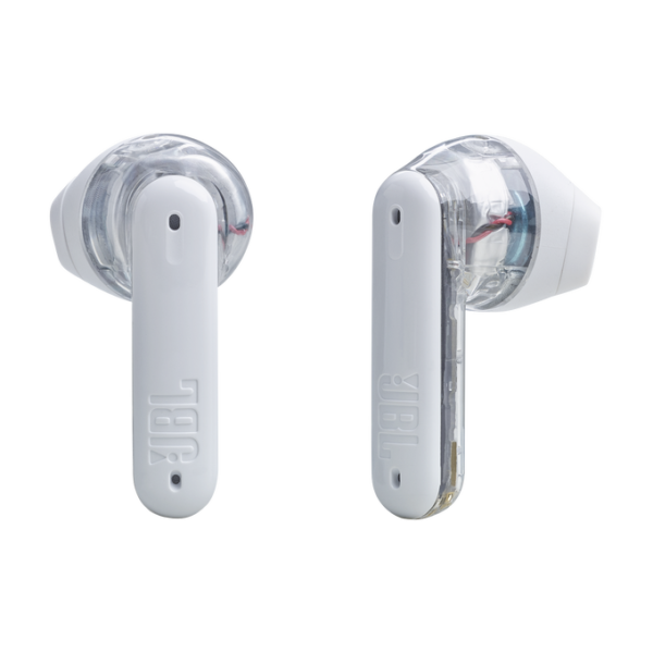 JBL Tune Flex Ghost Edition Earbuds-White - Image 4
