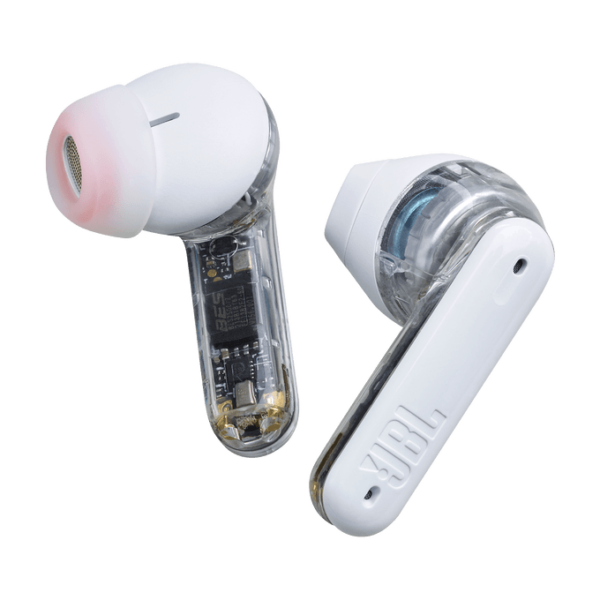 JBL Tune Flex Ghost Edition Earbuds-White - Image 3