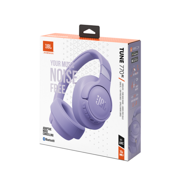 JBL Tune 770NC Noise Cancelling Headphones-Purple - Image 12