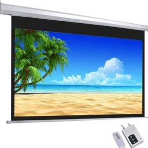 Light Wave LW-EPS-240E Electric Projector Screen 240 x 240cm
