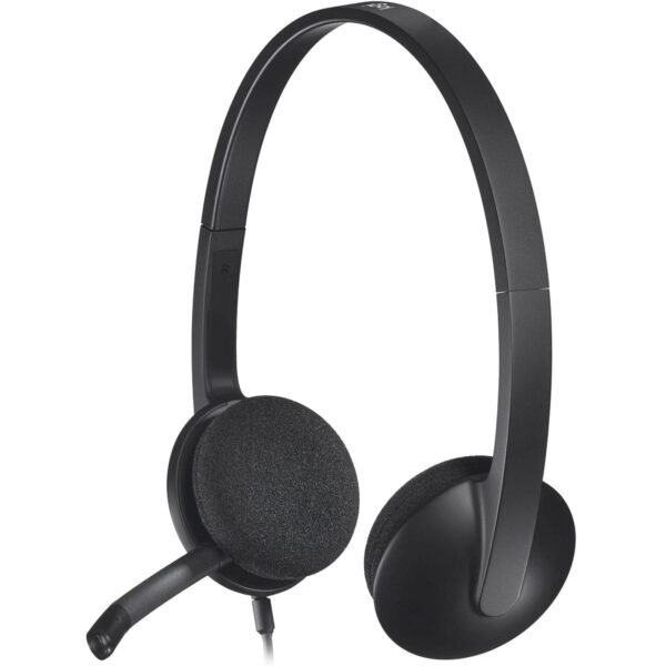 Logitech H340 Wired USB Stereo Headset with Noise-Cancelling Mic - Image 6