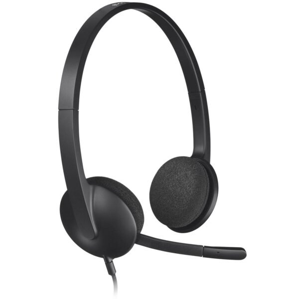 Logitech H340 Wired USB Stereo Headset with Noise-Cancelling Mic - Image 4