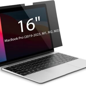 Magnetic Privacy Screen for MacBook Pro 16 inch (2019-2023) Model A2141, A2485, A2780, A2991 Removable Screen Protector, Blue Light Blocking Anti Glare Protector