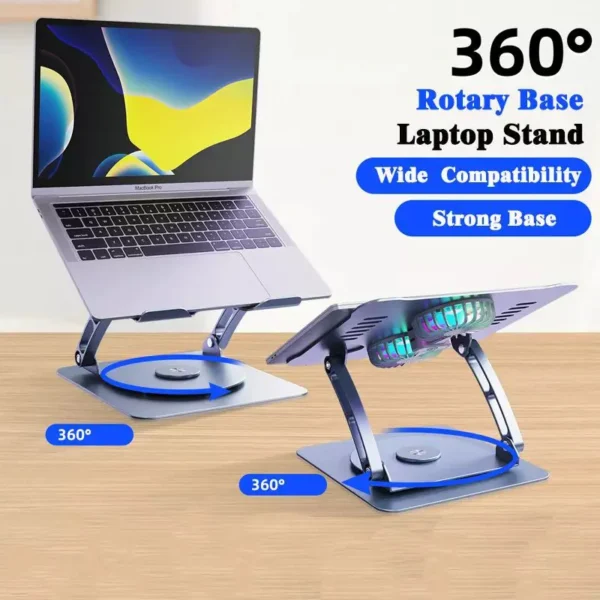 Rotating Metallic Stand With Cooling Fans - Image 5