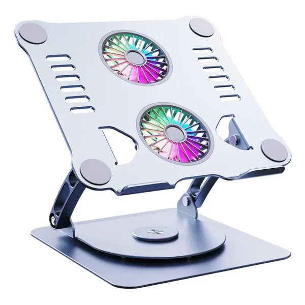 Rotating Metallic Stand With Cooling Fans - Image 3