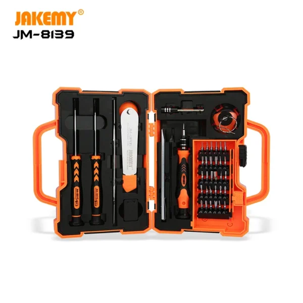 JAKEMY JM-8139 Multi-functional Screwdriver Tool Box Set - Image 3
