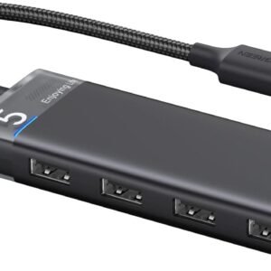 UGREEN 15548 4-Port USB 3.0 HUB with USB C Power Supply