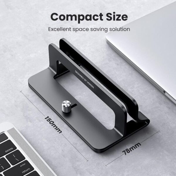 UGREEN Adjustable Width Vertical Laptop Stand - Image 2