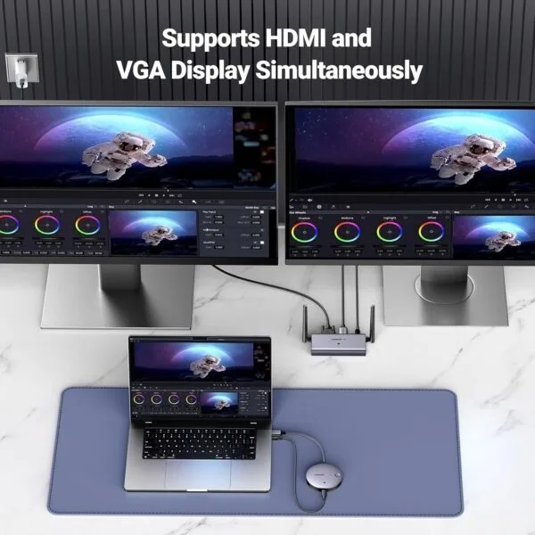 UGREEN 4K@30Hz Wireless HDMI Transmitter and Receiver 50M Range - Image 4