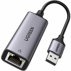 UGREEN USB 3.0 to RJ45 Gigabit Ethernet Adapter – CM209 – Gray
