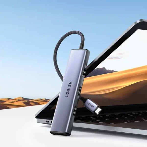 UGREEN USB Type C To 4 Port USB A Hub (CM473 20841) - Image 4