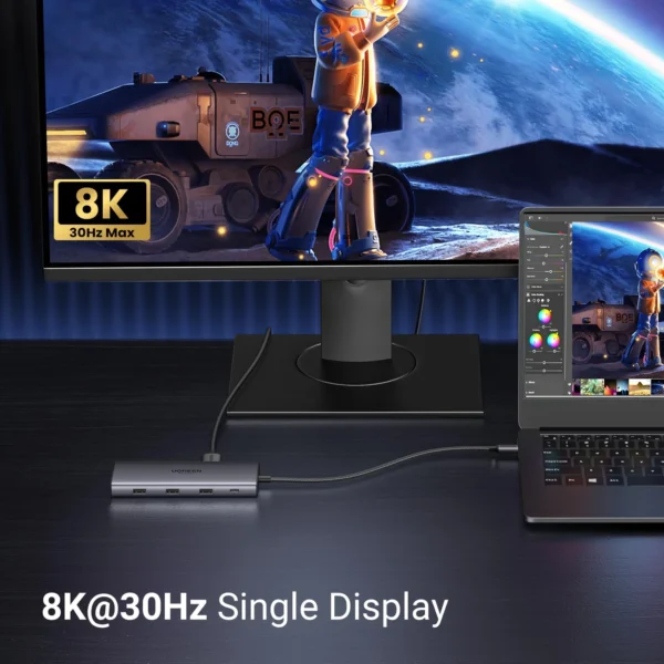 UGREEN CM639 15534 Revodok Pro 210 10 in 1 USB C Hub - Image 5