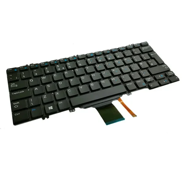 Dell Latitude E7280/7290/7380/7389/7390 Backlit Keyboard - Keyboard with Backlit UK Layout - Image 2