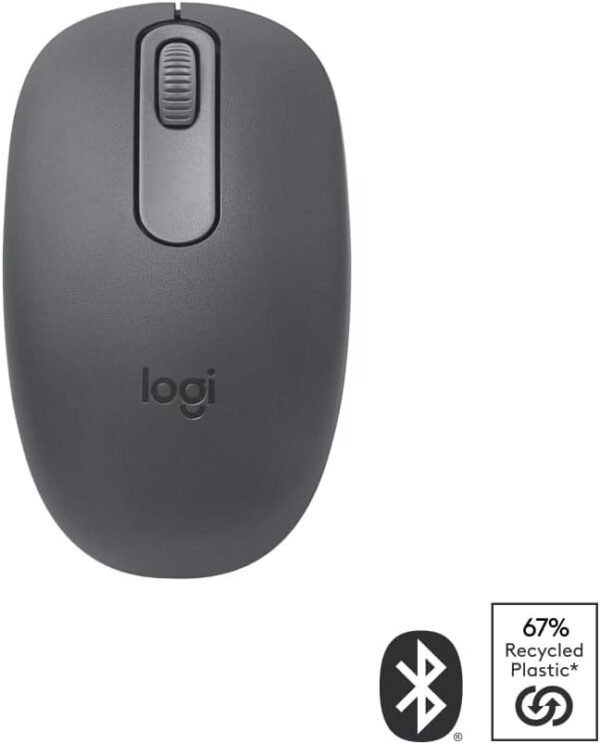 Logitech M196 Bluetooth Wireless Mouse - Graphite - Image 2