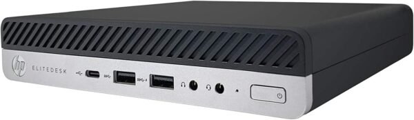 HP EliteDesk 800 G5 Mini 9th Gen Intel Core i5 8GB DDR4 Memory 256GB SSD Mini PC - Image 2