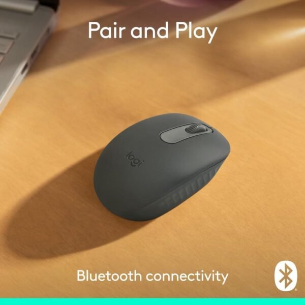 Logitech M196 Bluetooth Wireless Mouse - Graphite - Image 3