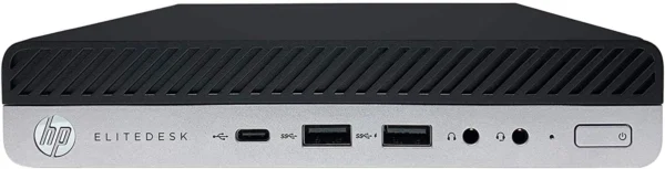 HP EliteDesk 800 G5 Mini 9th Gen Intel Core i5 8GB DDR4 Memory 256GB SSD Mini PC - Image 3