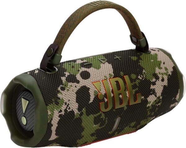 JBL Charge 6 – Portable Waterproof Bluetooth Speaker with Power Bank & Auracast, 28H Playtime With Fast Charging – Squad - Image 3