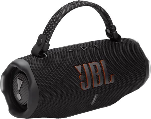 JBL Charge 6 – Portable Waterproof Bluetooth Speaker with Power Bank & Auracast, 28H Playtime With Fast Charging – Black. - Image 4