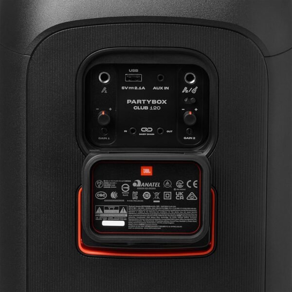 JBL PartyBox Club 120 Bluetooth Speaker-Black - Image 3