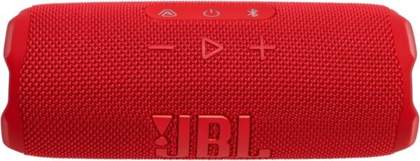JBL Flip 7 - JBL Pro Sound with AI Sound Boost up to 16 hours of playtime multi-speaker connection via Auracast and waterproof Speaker – Red - Image 5