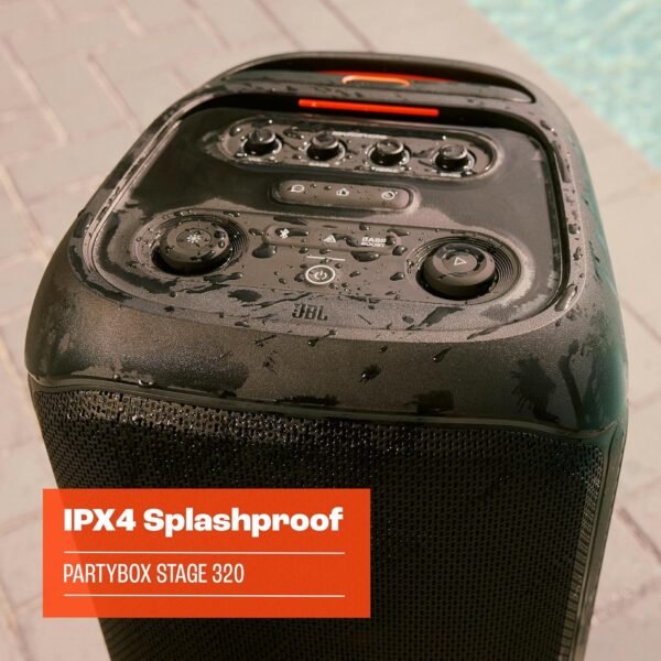 JBL PartyBox Stage 320 Bluetooth Speaker-Black - Image 3