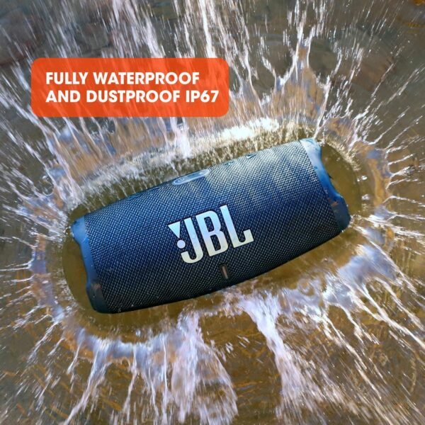 JBL Charge 5 Bluetooth Speaker-Red - Image 6