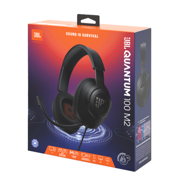 JBL Quantum 100M2 USB Wired Gaming Headset - Image 5