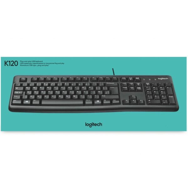 Logitech K120 USB Standard Computer Keyboard