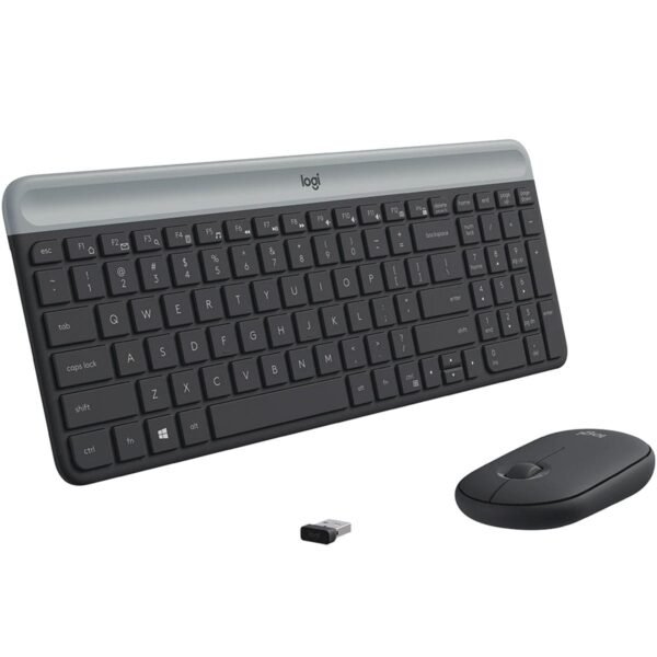 Logitech MK470 Slim Wireless Keyboard and Mouse Combo-Graphite - Image 4