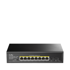 Cudy 8-Port Gigabit PoE+ Switch with 2 Gigabit SFP Slots