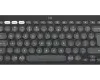Logitech Pebble Keys 2 K380s Multi-Device Bluetooth Wireless Keyboard with Customisable Shortcuts - Tonal Graphite