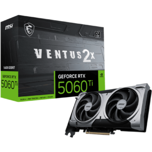 MSI Nvidia GeForce RTX™ 5060 Ti 16GB VENTUS 2X PLUS Desktop Graphics Card