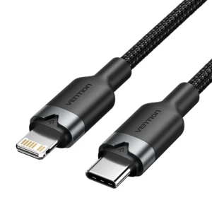 Vention LALBH USB 2.0 Type-C Male to Lightning Male 3A Cable  2 Metres
