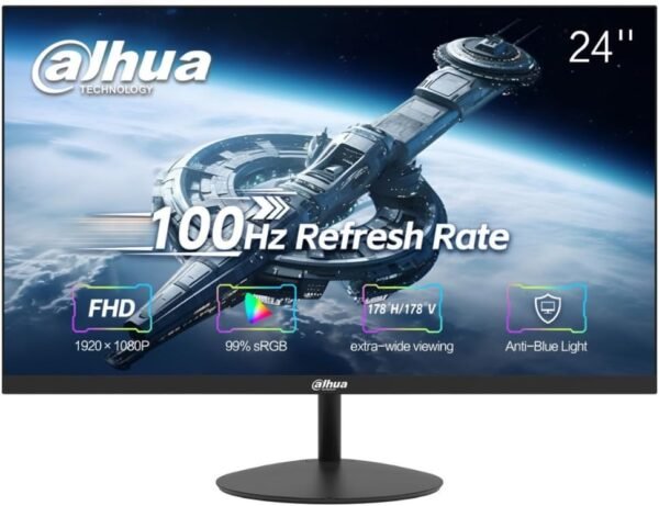Dahua 24-Inch VA Full HD 1080p 100Hz Borderless Monitor With HDMI, VGA - LM24-A200Y